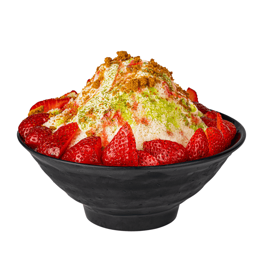 Image of STRAWBERRY MATCHA CHEESECAKE - Moonkiz